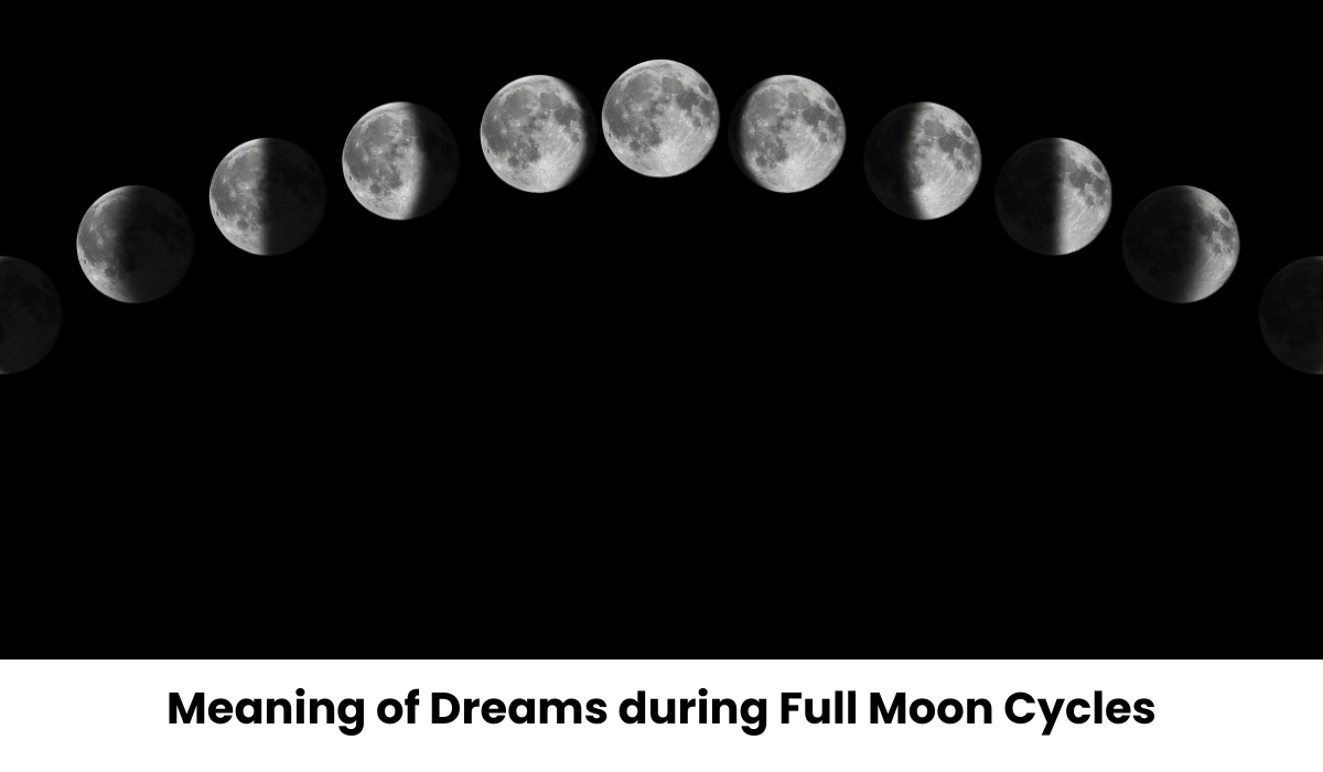 Meaning of Dreams during Full Moon Cycles